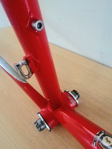 Used Somec Custom Frameset 1992 Road & Gravel, Red — image 2 of 14