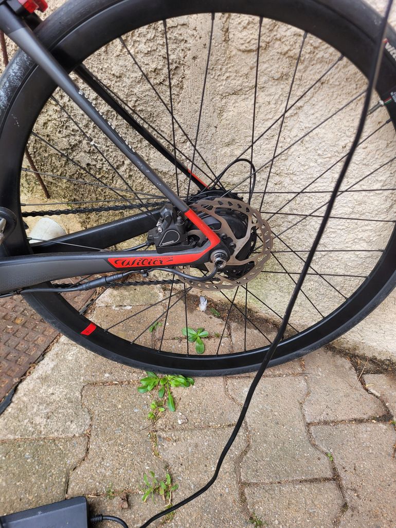 Used Wilier Cento1 Hybrid SHIMANO 105 2X11 + MAHLE X35+ 2023 2023 Road & Gravel, Black — image 5 of 6