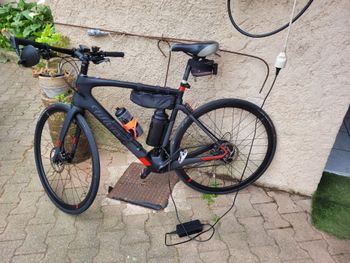 Used Wilier Cento1 Hybrid SHIMANO 105 2X11 + MAHLE X35+ 2023 2023 Road & Gravel, Black — image 6 of 6