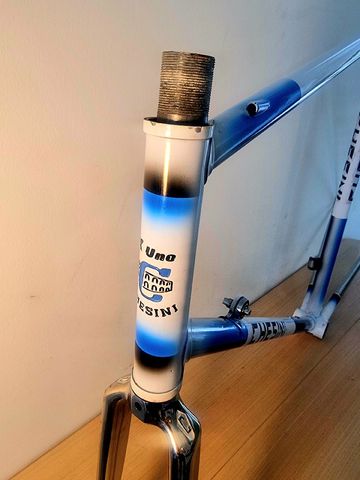 Used Chesini X-UNO Frameset 1989 Road & Gravel, White — image 2 of 13