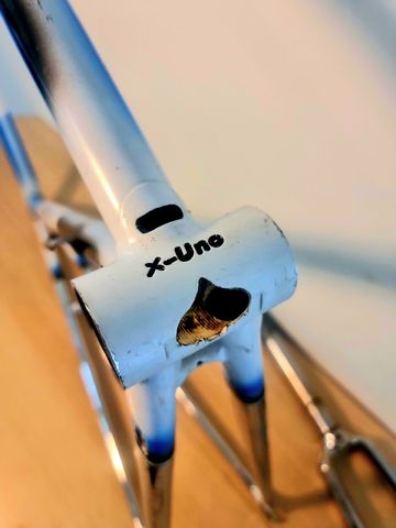 Used Chesini X-UNO Frameset 1989 Road & Gravel, White — image 9 of 13