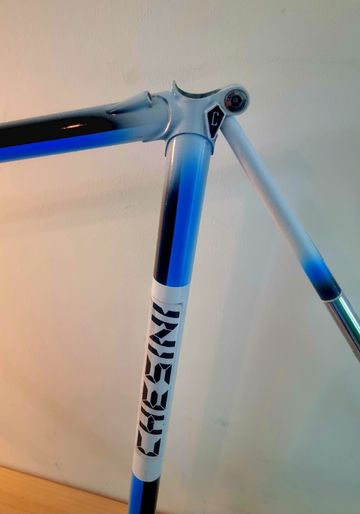 Used Chesini X-UNO Frameset 1989 Road & Gravel, White — image 3 of 13