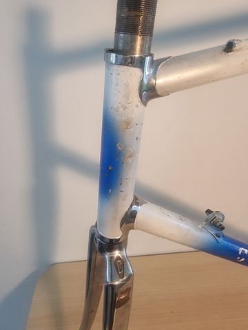 Used Chesini X-UNO Frameset 1989 Road & Gravel, White — image 12 of 13