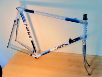 Used Chesini X-UNO Frameset 1989 Road & Gravel, White — image 7 of 13
