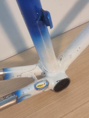 Gebrauchtes Chesini X-UNO Frameset 1988 Road & Gravel, Weiß — Bild 6 von 10