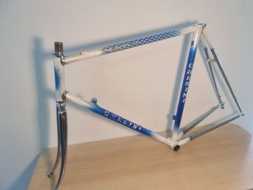 Gebrauchtes Chesini X-UNO Frameset 1988 Road & Gravel, Weiß — Bild 7 von 10