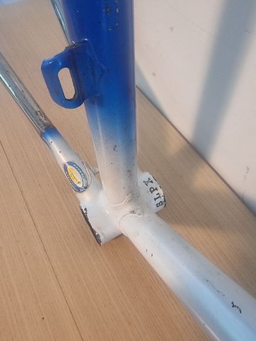 Gebrauchtes Chesini X-UNO Frameset 1988 Road & Gravel, Weiß — Bild 3 von 10