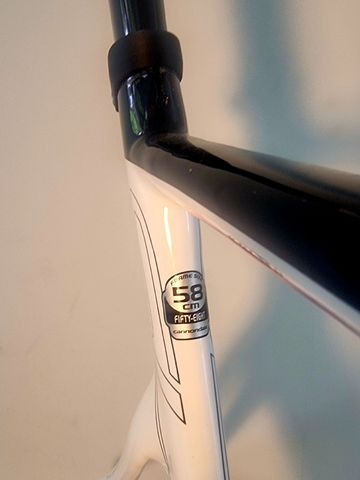 Used Cannondale Slice Frameset 2018 Road & Gravel, Red — image 4 of 7