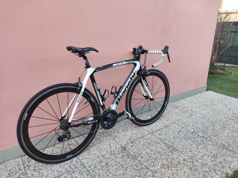 Used Bianchi Sempre Pro Ultegra 2014 2014 Road & Gravel, Blanco — image 10 of 10