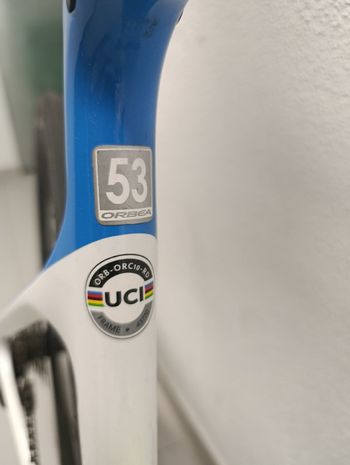 Used Orbea ORCA M20iTEAM 2021 2021 Road & Gravel, Blanco — image 5 of 6