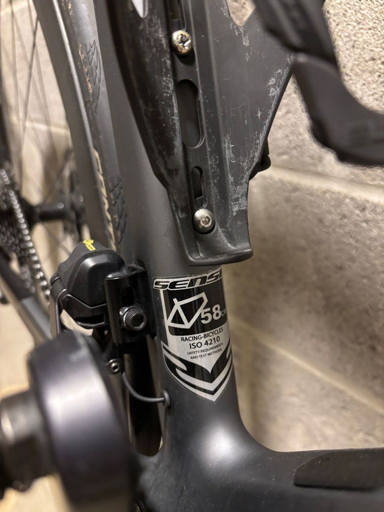 Used Sensa Giulia Shimano Ultegra Di2 2023 Road & Gravel, Hellgrau — image 2 of 4