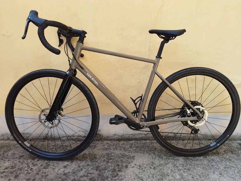Used Van rysel Microshift SWORD 1x10v, GRVL AF gravel bike 2024 2024 Road & Gravel, Light Gray — image 2 of 8