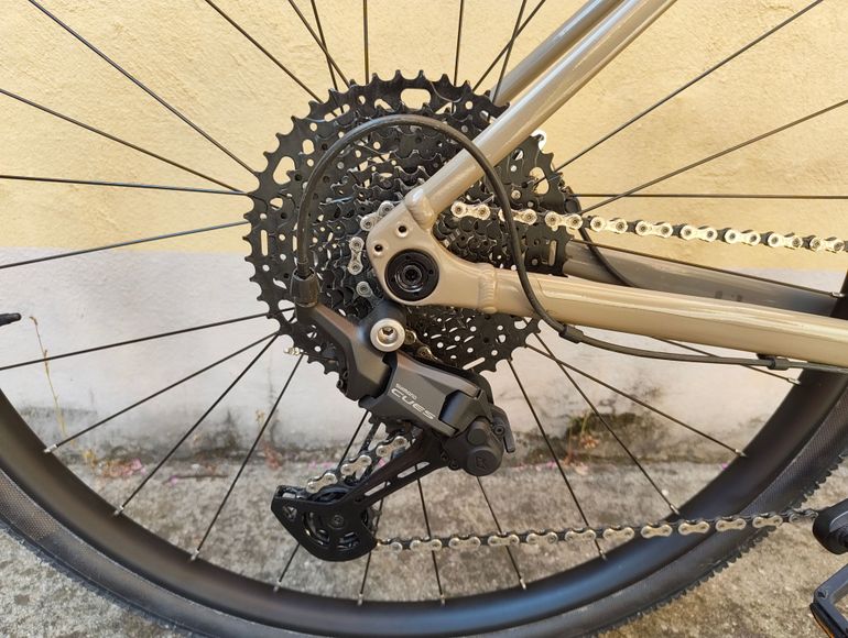 Used Van rysel Microshift SWORD 1x10v, GRVL AF gravel bike 2024 2024 Road & Gravel, Light Gray — image 3 of 8