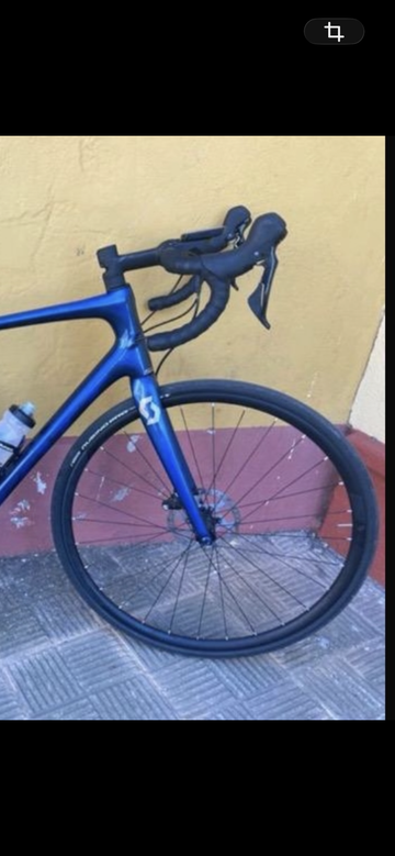 Gebrauchtes Scott Addict 20 disc 2021 2021 Road & Gravel, Blau — Bild 3 von 3