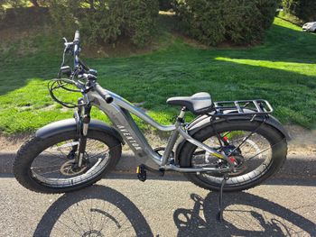Used Aventon Aventure.2 2023 2023 Mountainbike, Light Gray, 26 — image 2 of 6
