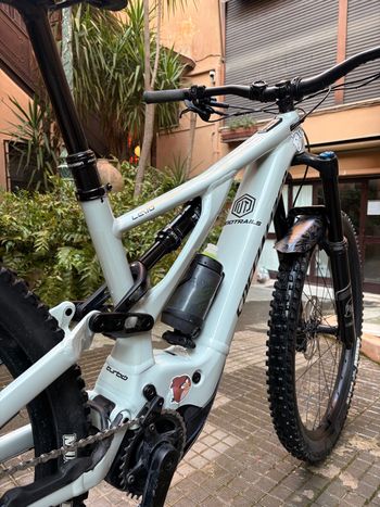 Used Specialized Turbo Levo Comp 2021 2021 Mountainbike, Hellgrau, 29 — image 2 of 9