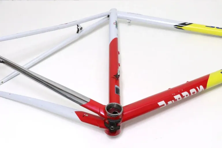 Used SCAPIN KS PRO ROAD COLUMBUS NEMO TEAM BALLAN 98 REPLICA Frameset 1998 Road & Gravel, White — image 11 of 19