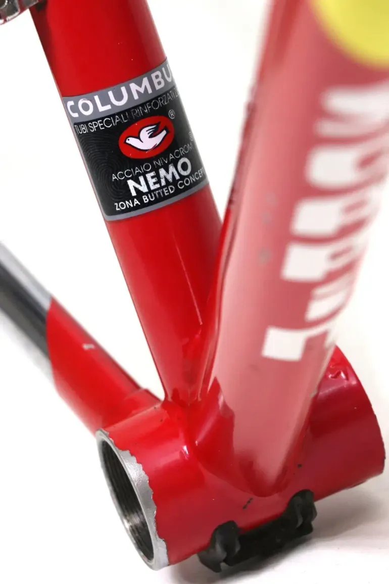Used SCAPIN KS PRO ROAD COLUMBUS NEMO TEAM BALLAN 98 REPLICA Frameset 1998 Road & Gravel, White — image 8 of 19