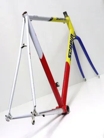 Used SCAPIN KS PRO ROAD COLUMBUS NEMO TEAM BALLAN 98 REPLICA Frameset 1998 Road & Gravel, White — image 4 of 19