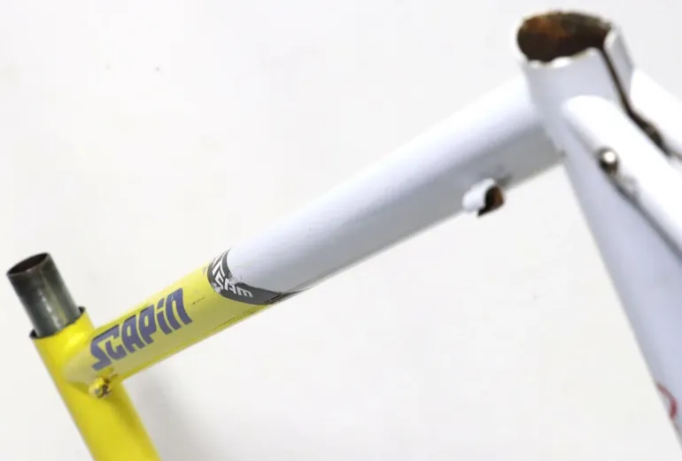 Used SCAPIN KS PRO ROAD COLUMBUS NEMO TEAM BALLAN 98 REPLICA Frameset 1998 Road & Gravel, White — image 19 of 19