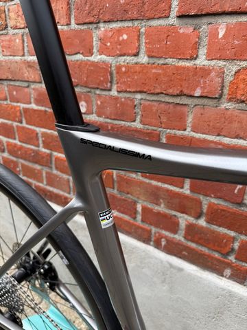 Used Bianchi Specialissima SRAM Rival eTap AXS 2025 Road & Gravel, Light Gray — image 11 of 11