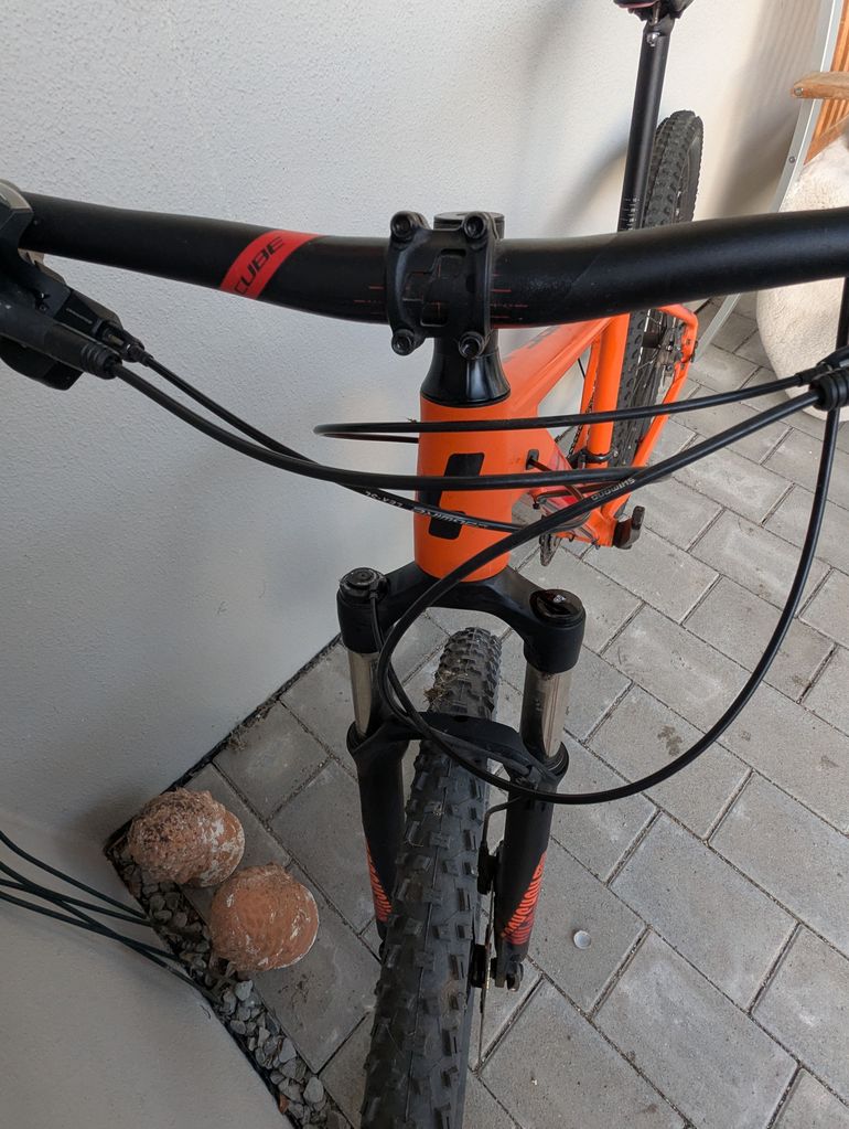 Used CUBE REACTION Pro 2019 2019 Mountainbike, Orange, 27.5, 29 — image 4 of 8