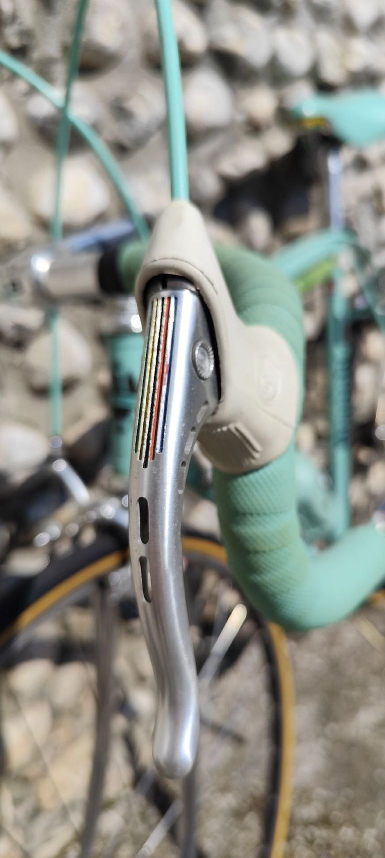 Used bianchi specialissima Bianchi specialissima Custom Campagnolo Super Record 1985 Road & Gravel, Green — image 7 of 11