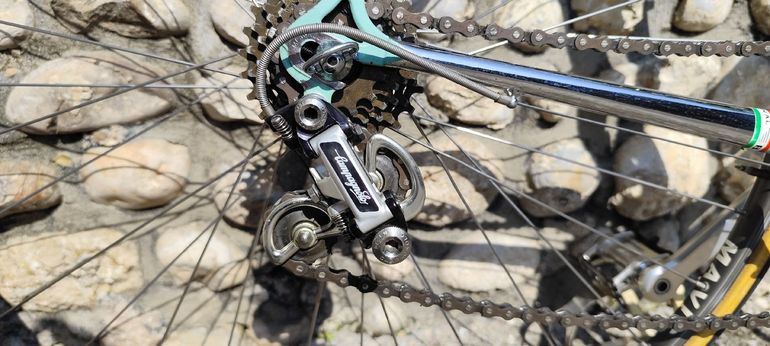 Used bianchi specialissima Bianchi specialissima Custom Campagnolo Super Record 1985 Road & Gravel, Green — image 3 of 11