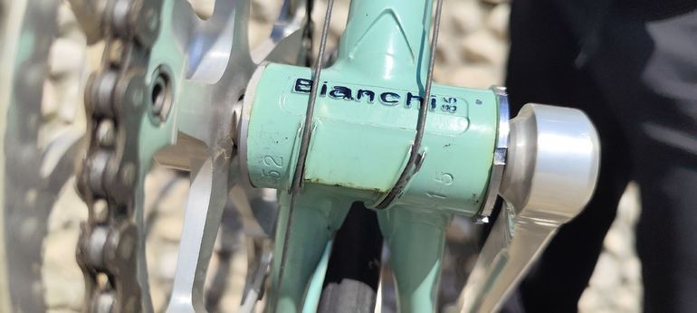 Used bianchi specialissima Bianchi specialissima Custom Campagnolo Super Record 1985 Road & Gravel, Green — image 5 of 11
