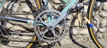 Used bianchi specialissima Bianchi specialissima Custom Campagnolo Super Record 1985 Road & Gravel, Green — image 4 of 11