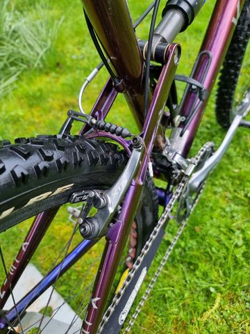 Gebrauchtes Klein Custom Shimano XTR 2002 Mountainbike, Hellgrau — Bild 5 von 27