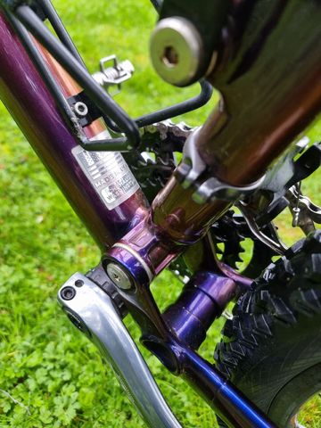 Gebrauchtes Klein Custom Shimano XTR 2002 Mountainbike, Hellgrau — Bild 7 von 27