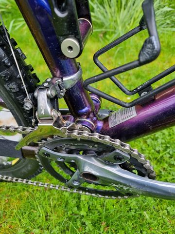 Gebrauchtes Klein Custom Shimano XTR 2002 Mountainbike, Hellgrau — Bild 2 von 27