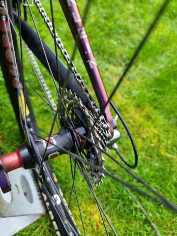 Gebrauchtes Klein Custom Shimano XTR 2002 Mountainbike, Hellgrau — Bild 6 von 27
