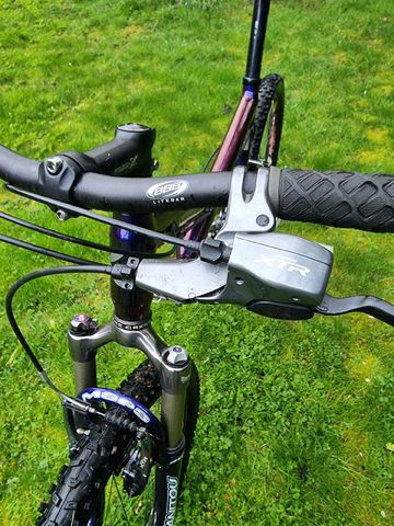 Gebrauchtes Klein Custom Shimano XTR 2002 Mountainbike, Hellgrau — Bild 8 von 27