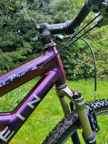 Gebrauchtes Klein Custom Shimano XTR 2002 Mountainbike, Hellgrau — Bild 4 von 27