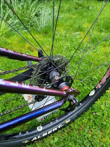 Gebrauchtes Klein Custom Shimano XTR 2002 Mountainbike, Hellgrau — Bild 16 von 27