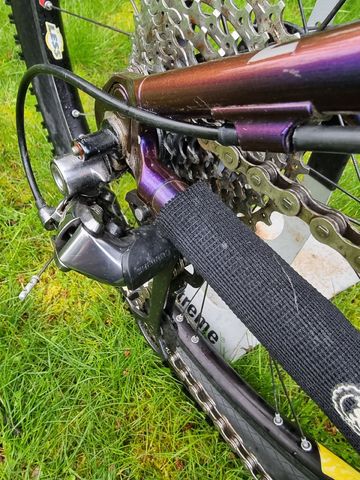Gebrauchtes Klein Custom Shimano XTR 2002 Mountainbike, Hellgrau — Bild 13 von 27