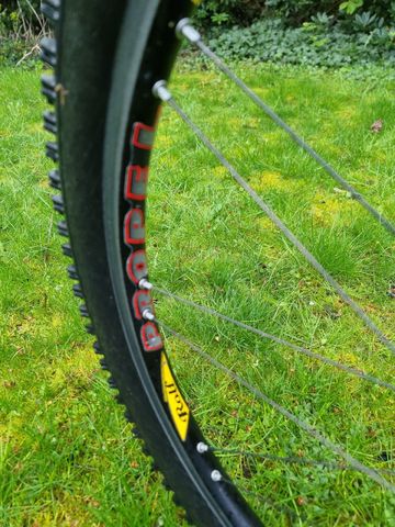 Gebrauchtes Klein Custom Shimano XTR 2002 Mountainbike, Hellgrau — Bild 18 von 27