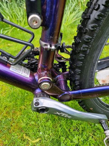 Gebrauchtes Klein Custom Shimano XTR 2002 Mountainbike, Hellgrau — Bild 15 von 27