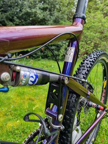 Gebrauchtes Klein Custom Shimano XTR 2002 Mountainbike, Hellgrau — Bild 21 von 27
