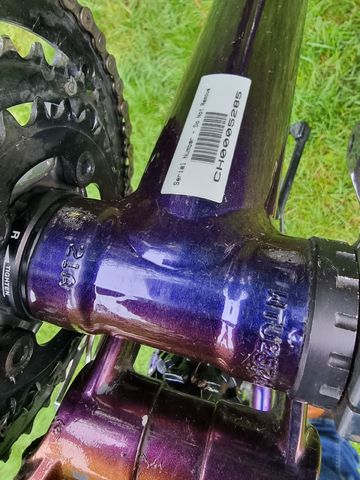 Gebrauchtes Klein Custom Shimano XTR 2002 Mountainbike, Hellgrau — Bild 26 von 27