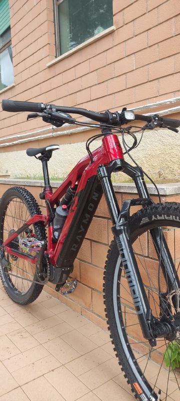Gebrauchtes R RAYMON TrailRay 160E 10.0 2024 2024 Mountainbike, Rot, 29 — Bild 5 von 5