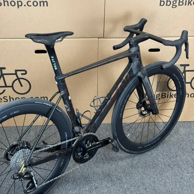 Used Factor Factor OSTRO VAM 2.0 - Full Shimano Dura-Ace (2025) 54cm 2025 Road & Gravel, Black — image 3 of 16