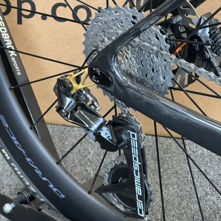 Used Factor Factor OSTRO VAM 2.0 - Full Shimano Dura-Ace (2025) 54cm 2025 Road & Gravel, Black — image 10 of 16
