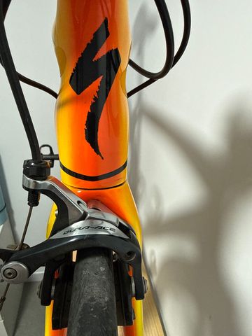 Used Specialized Tarmac Shimano 105 2017 Road & Gravel, Orange — image 5 of 7