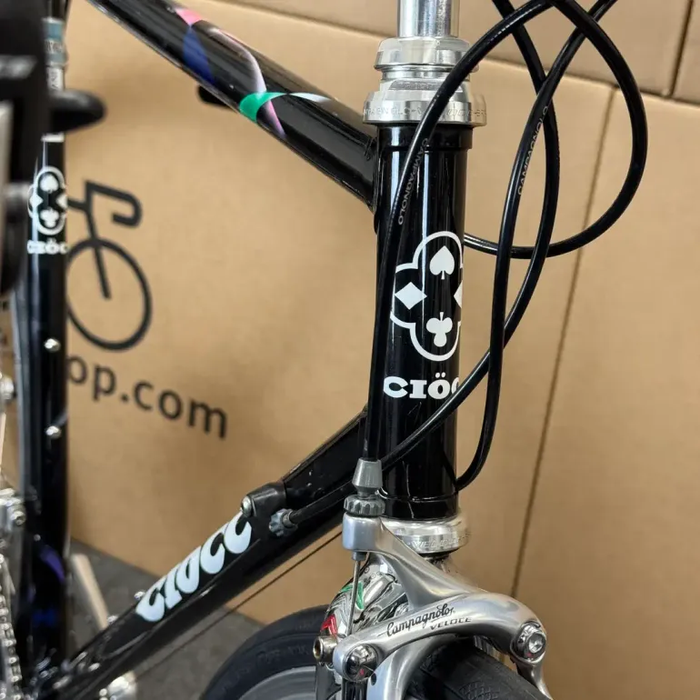 Used CIÖCC Ciöcc Italian Rare Classic Vintage Luxury Steel Road Bike (56cm) 2002 Road & Gravel, Black — image 7 of 9