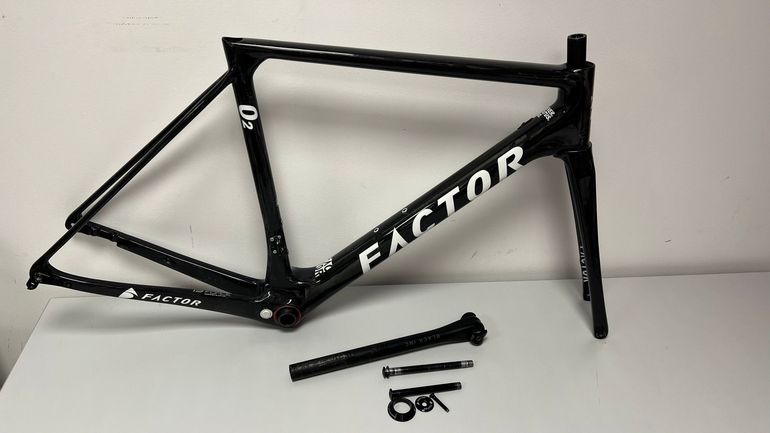 Used Factor O2 Frameset Premium 2023 Frameset 2023 Road & Gravel, Black — image 1 of 12