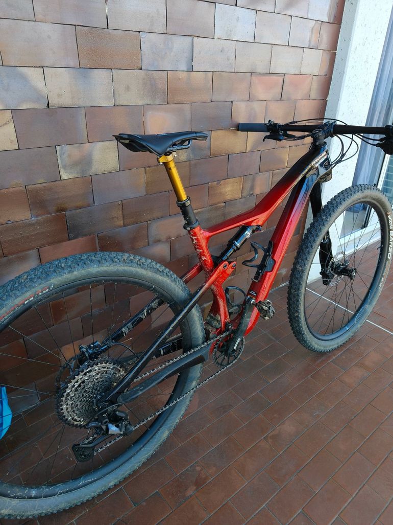 Used Cannondale Scalpel Carbon 3 2021 2021 Mountainbike, Red, 29 — image 2 of 4