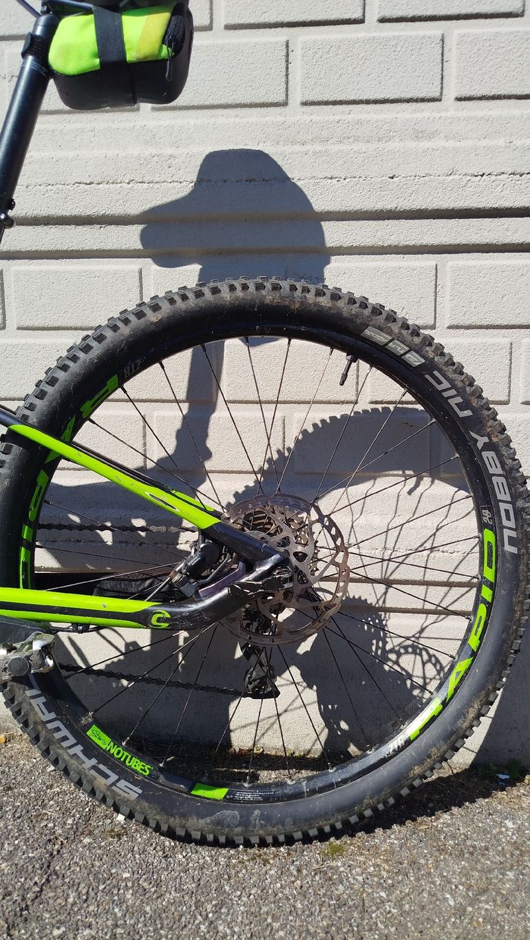 Used Cannondale Habit Shimano Deore XT 2016 Mountainbike, Green — image 2 of 9